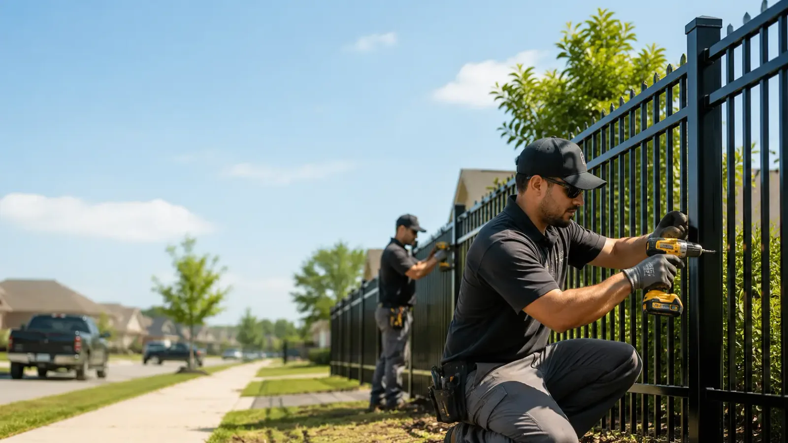 Metal Fence Installation in Port Neches, TX